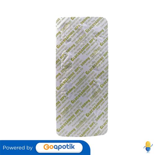 GLUCOSAMINE MPL 500 MG STRIP 10 KAPLET