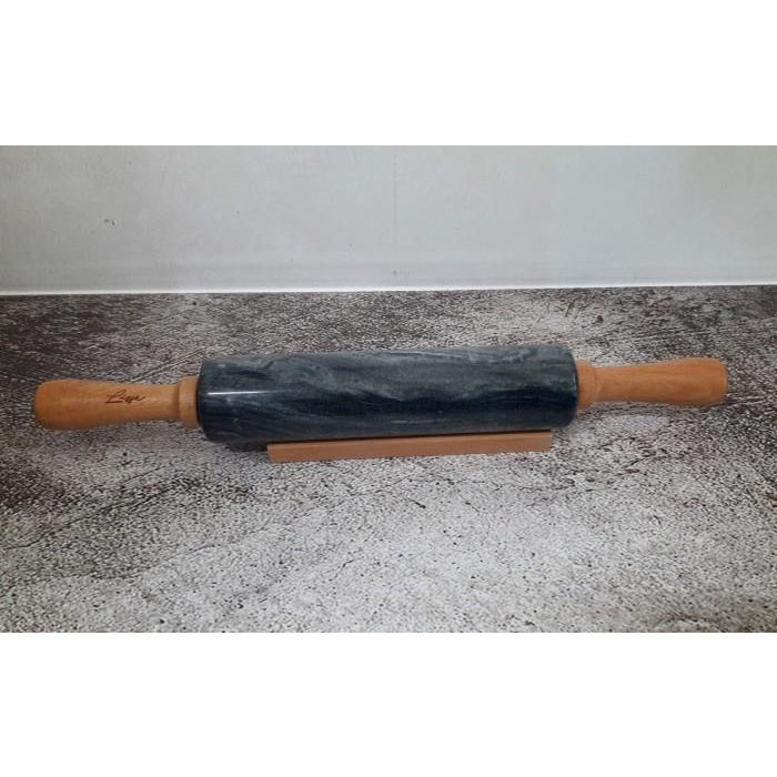 Jual Terlaris Lisse Rolling Pin Marble Premium / Marmer With Wooden ...