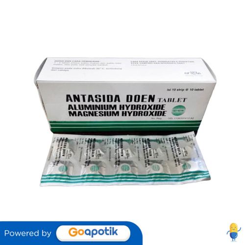 Jual ANTASIDA DOEN ERELA BOX 100 TABLET | Shopee Indonesia