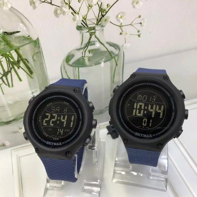 Jual Jam Tangan Skymax Original Couple Tahan Air Bisa Bawa Berenang