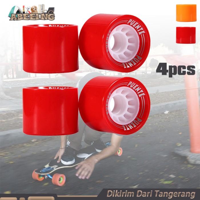 Jual Skate 4Pcs Wheels Longboard Set 63Mm Roda Cruiser Skateboard Roda ...