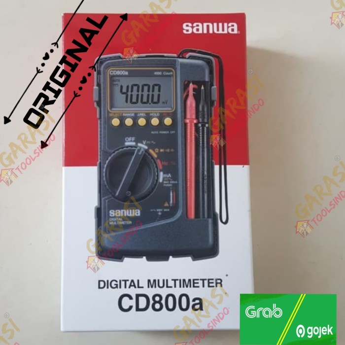 Jual multimeter digital Sanwa CD800a multitester digital sanwa Shopee