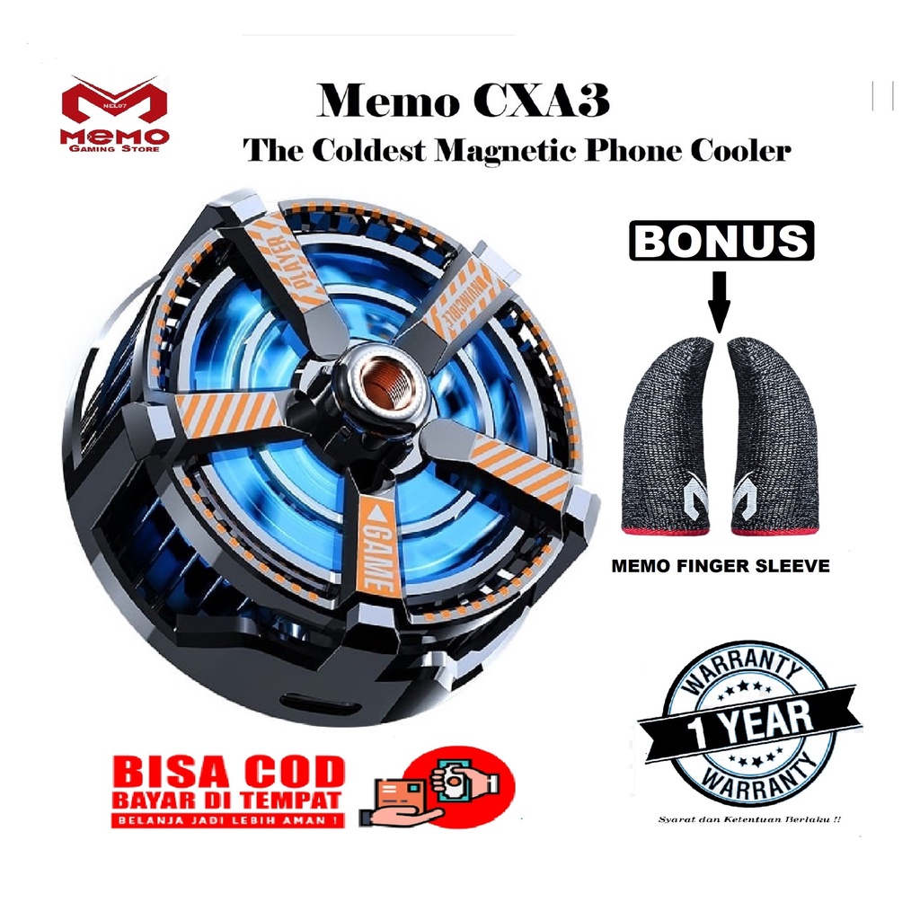 Jual MEMO CXA3 The Coldest Phone Cooler Accessories for