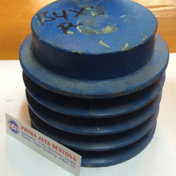 Jual PULLEY PULI PULLY BESI COR ANCURAN B4 X 5.5 INCH PADAT PADU ...