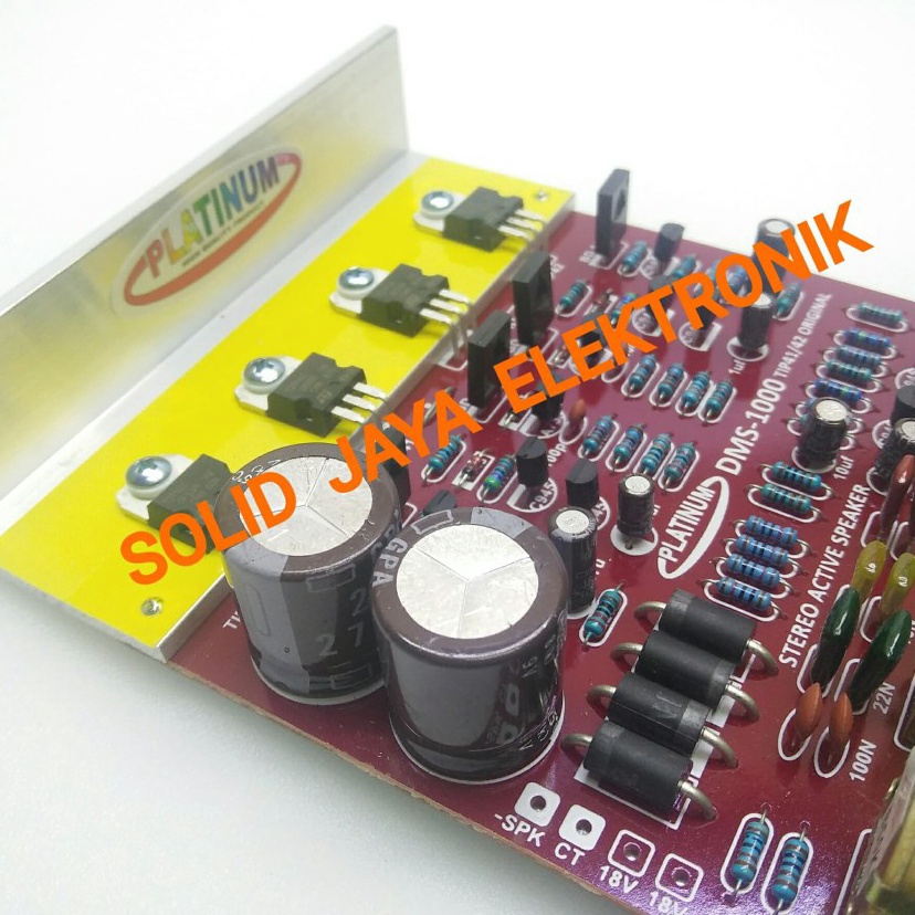 Jual KIT POWER SPEAKER AKTIF STEREO DMS-1000 TRANSISTOR FINAL ASLI ...
