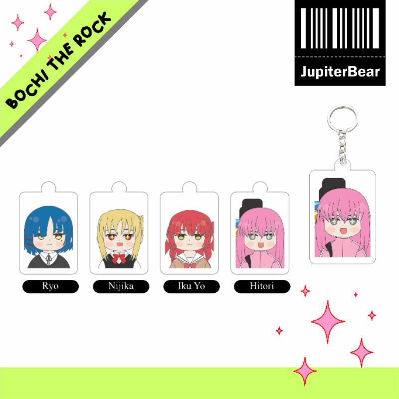 Jual [Bocchi] Keychain Bocchi The Rock by juby | Shopee Indonesia
