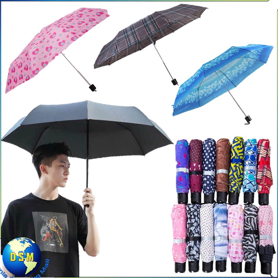 Jual Original Dsm Payung Lipat Motif Folding Umbrella Payung Lipat Murah Motif Random Shopee