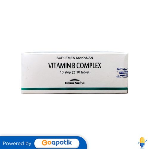 Jual Vitamin B Complex Kimia Farma Box Tablet Shopee Indonesia