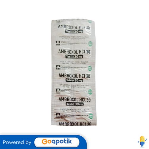 Jual AMBROXOL PROMED 30 MG STRIP 10 TABLET | Shopee Indonesia