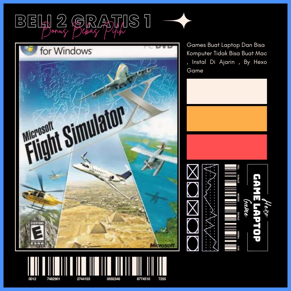 Jual MICROSOFT FLIGHT SIMULATOR X - GAME PC - GAME LAPTOP - LINK ...
