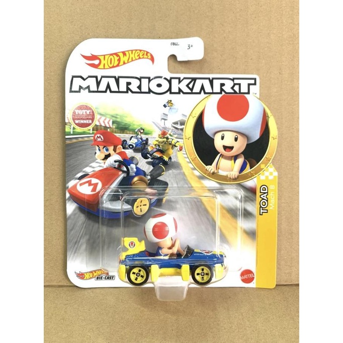 Hot Wheels Mario Kart Toad Mach 8 Brand New & Sealed