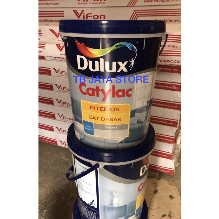 Jual Cat Dasar Wall Sealer Interior Dulux Catylac Kg Shopee Indonesia