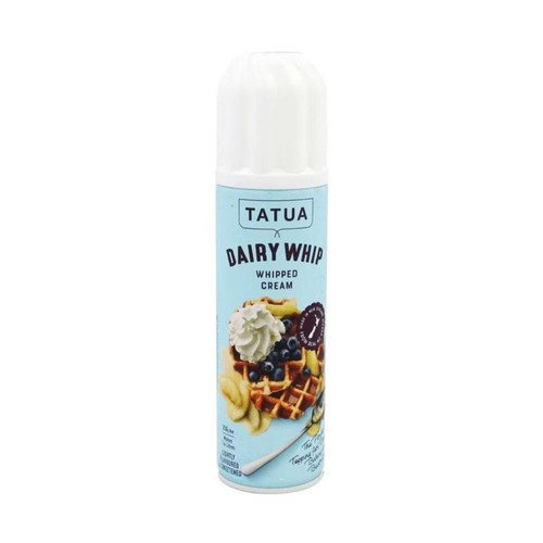 Jual Tatua Whipping Cream Aerosol 250Gr Dairy Whip Cream Halal Shopee Indonesia