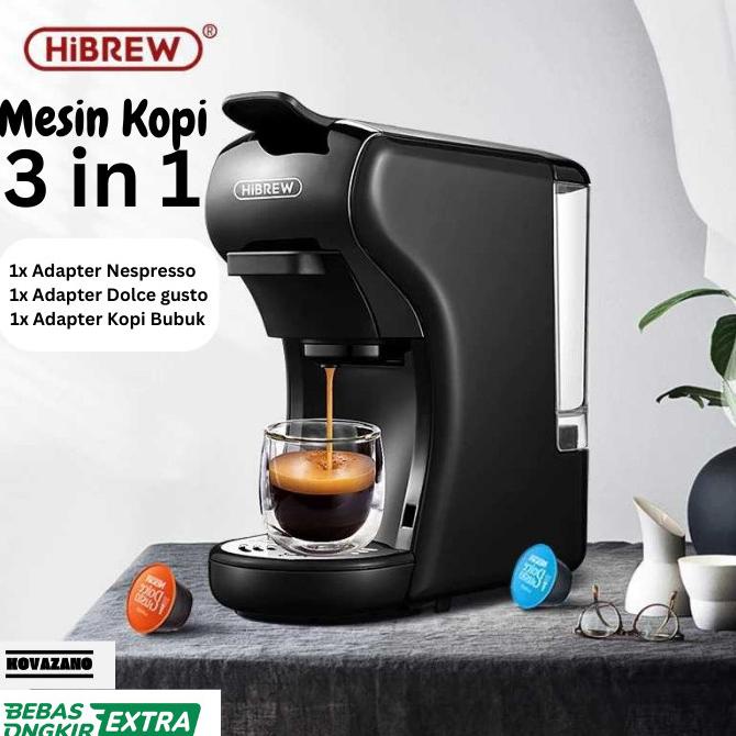 Jual Mesin Kopi Espresso Kapsul 3 In 1 For Nespresso Dolce Gusto 19 Bar Levainstore Shopee 2124