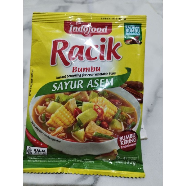 Jual Indofood Bumbu Racik Sayur Asem 33 G Shopee Indonesia