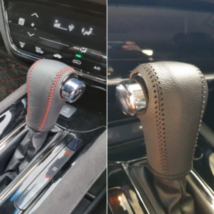 Jual Honda HRV 2015 2021 Sarung Tuas Transmisi Shift Knob Kulit Asli
