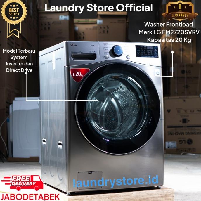 Jual Washer Frontload LG Kapasitas 20 Kg | Shopee Indonesia