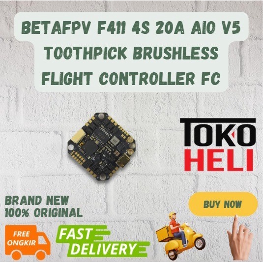 Controller Di Volo BETAFPV F411 4S 20A Con ESC Integrato BLHeli_S V5 Per Drone Toothpick