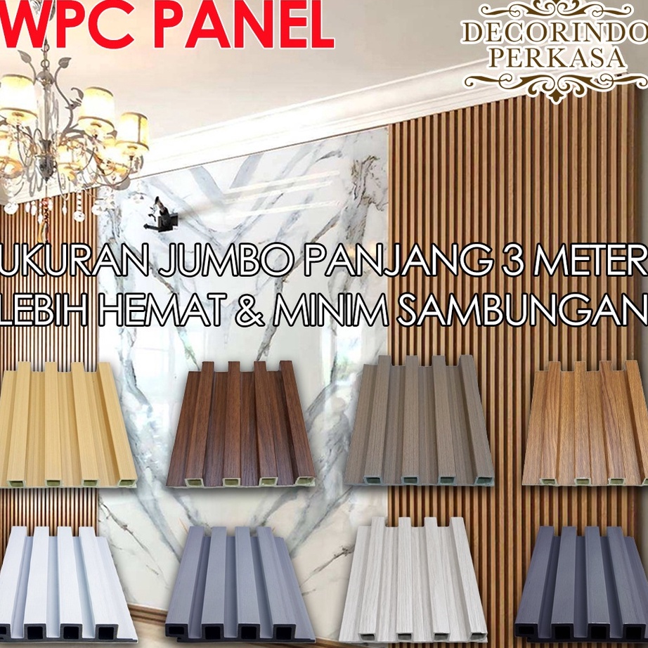 Jual Jual Wpc Wood Panel Meter Wallpanel Kisi Kisi Dinding Kayu Terkini Shopee Indonesia