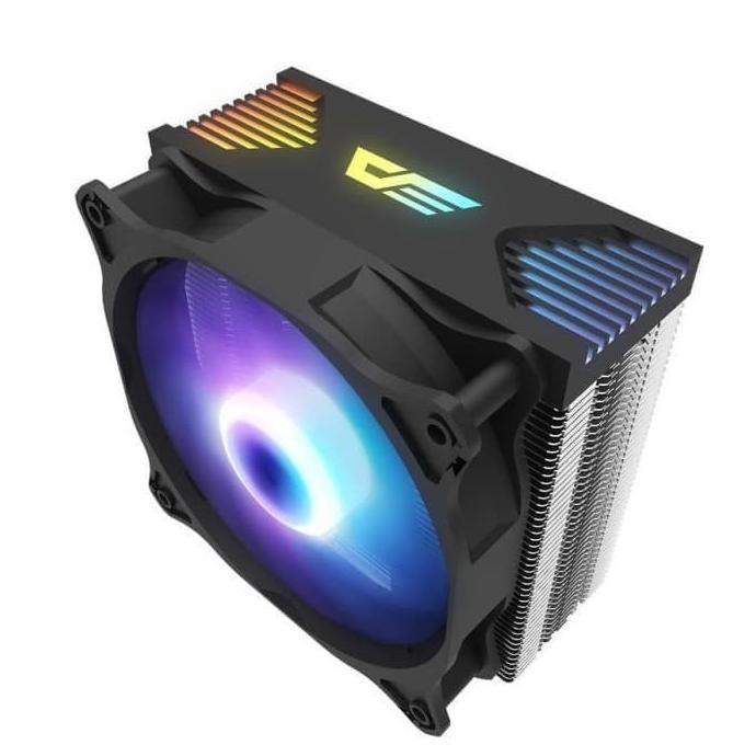 Jual Aigo DarkFlash DARKAIR Rainbow RGB LED PWM 120mm Heatsink - CPU ...