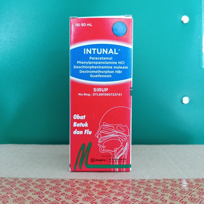 Jual Obat Batuk Dan Flu Intunal Sirup Ml Shopee Indonesia