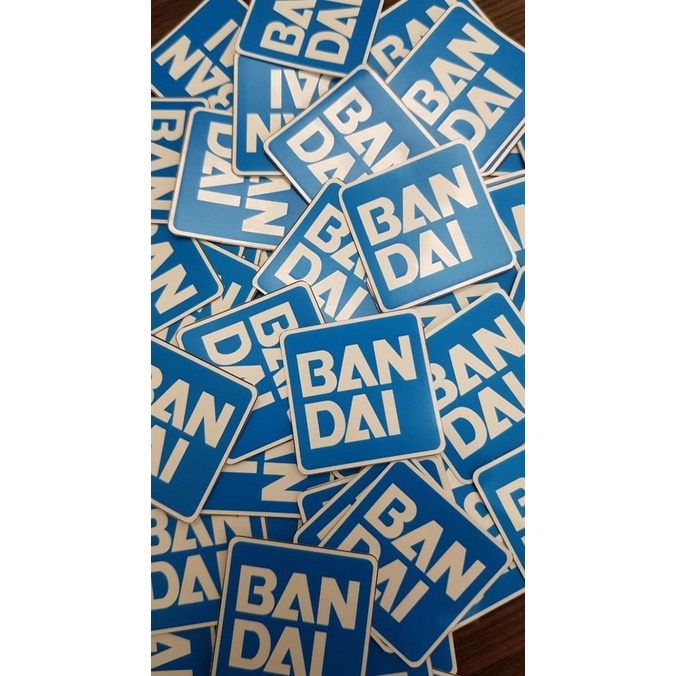 Jual Sticker Logo Bandai / Bandai Spirits Waterproof Anti Air | Shopee ...