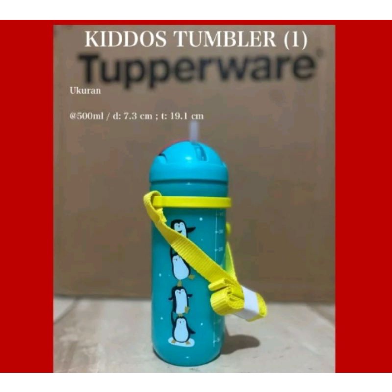 Jual botol minum anak kiddos tumbler 500ml Tupperware ori 1pcs | Shopee ...