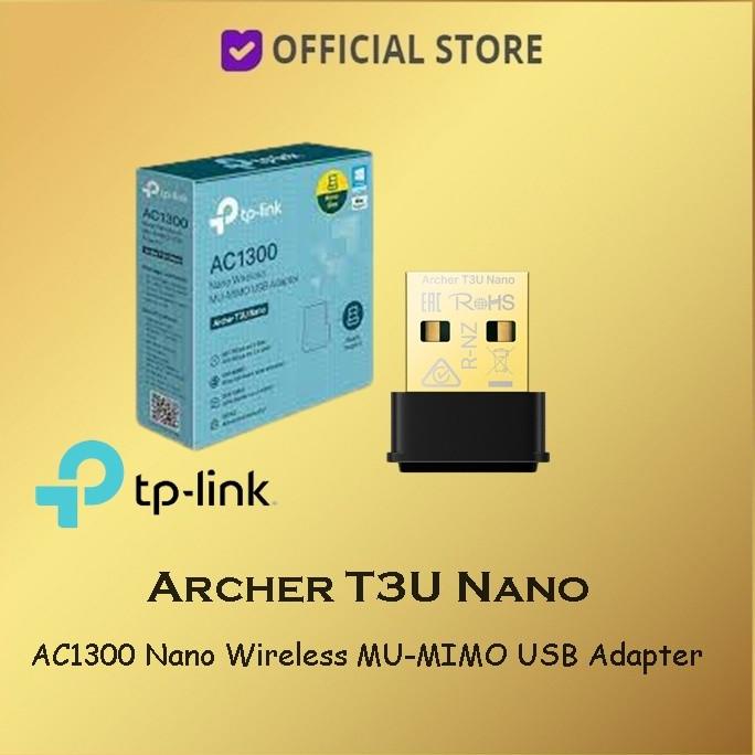 Jual Trend Tp-Link Archer T3U Nano Ac1300 Nano Wireless Mu-Mimo Usb ...