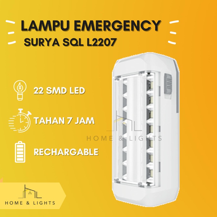 Jual Lampu Lampu Darurat Emergency Surya Sql L R U Lampu Emergency Led Tahan Lama Jam