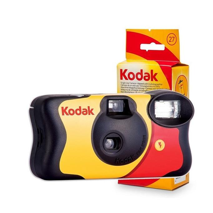 Jual Kodak FunSaver 27 Exp Disposable Camera Flash 35mm ISO 800 Fun ...