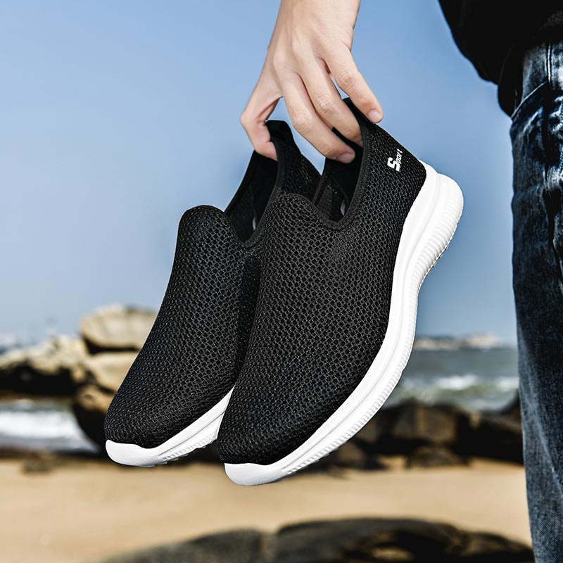 Luxury slip on sneakers sales