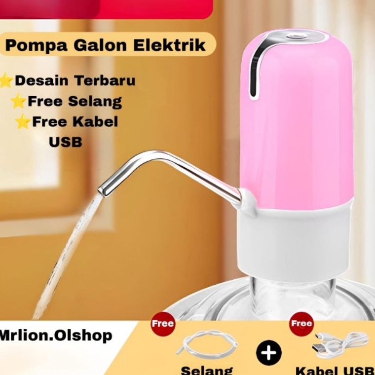 Jual Cu Pompa Galon Elektrik Recharge Dispenser Air Galon Charge Dispenser Usb⭐ Mrlion ⭐ 6372