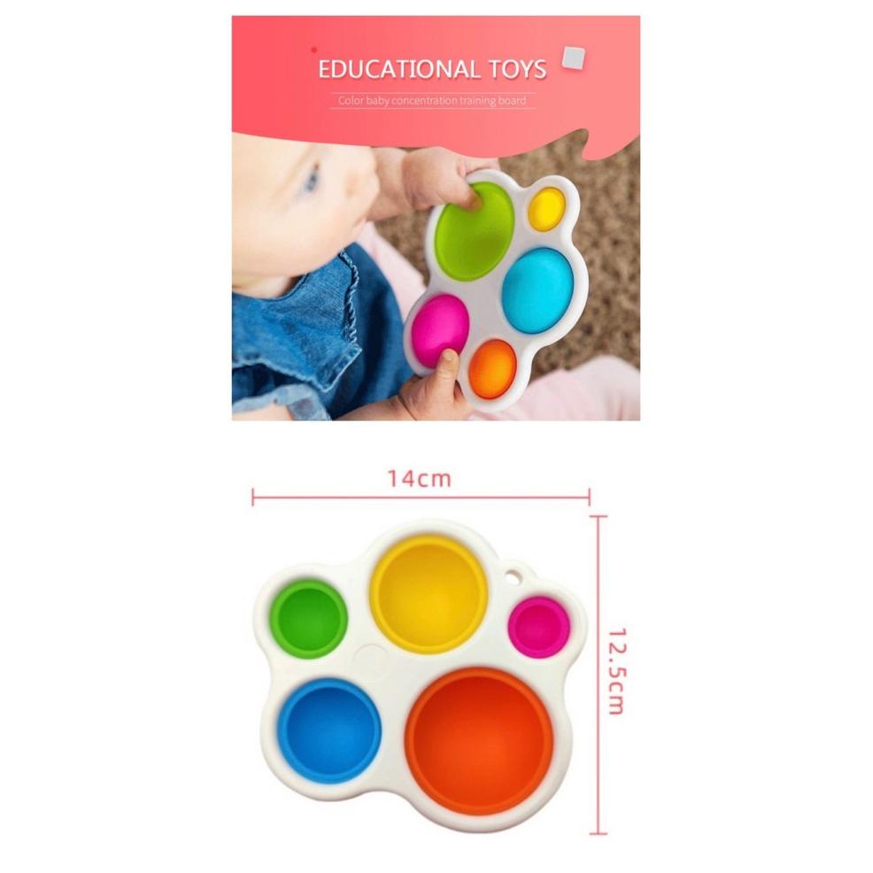 Jual Promo Simple Dimple Fidget Toy Sensory Mainan Anak Simpl Dimpl