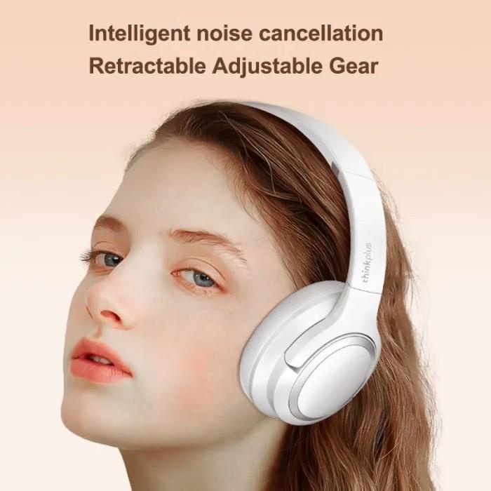 Jual Lenovo Thinkplus Th40 Headset Bluetooth 5.0 Wireless Headphone Anc ...