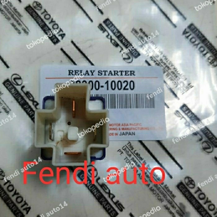 Jual Flashsale Relay Starter Kaki 4 12V Toyota Kijang Kapsul Made In
