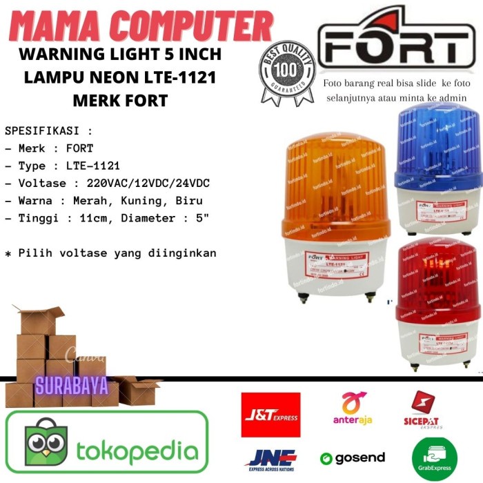 Jual Warning Light Rotary LTE-1121 5