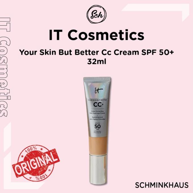 Jual IT COSMETICS Your Skin But Better Cc Cream SPF 50+ 32ml - Full ...