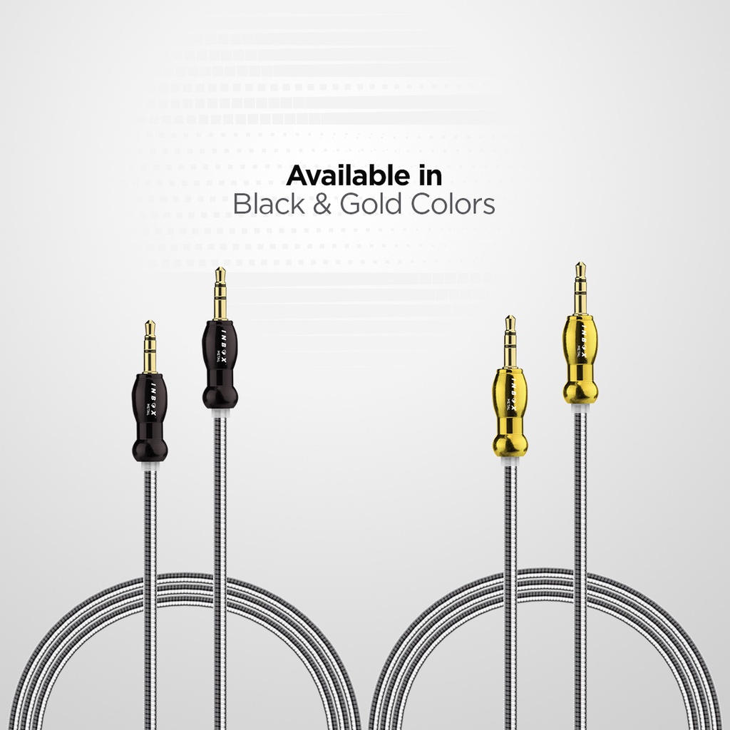 Jual L4W INBOX KABEL AUX METAL AUDIO JACK 3.5MM SAMBUNGAN AUDIO ...