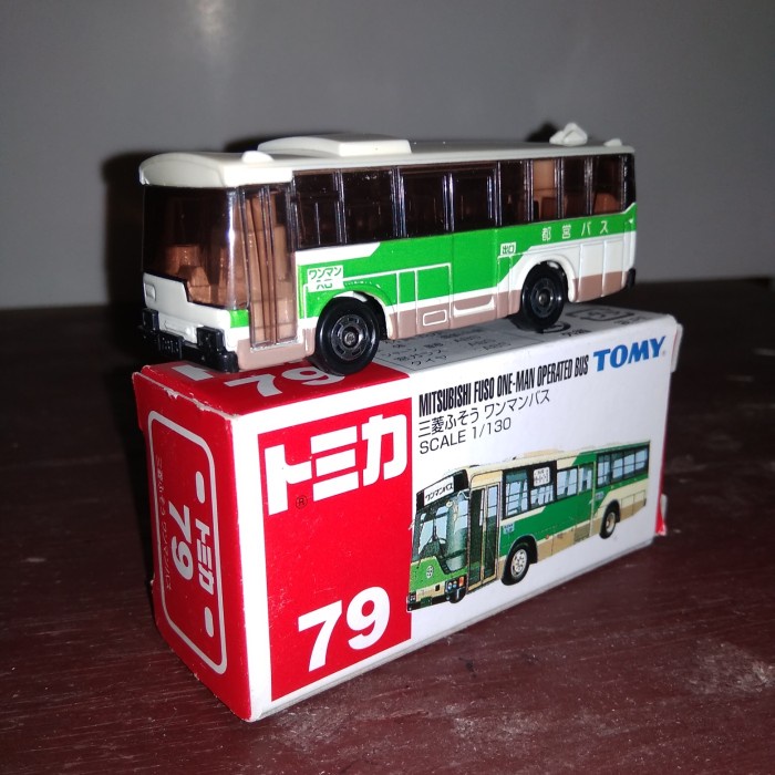 Jual Promo Takara Tomy Tomica Mitsubishi Fuso One Man Operated Bus No Tomytec Terbaru