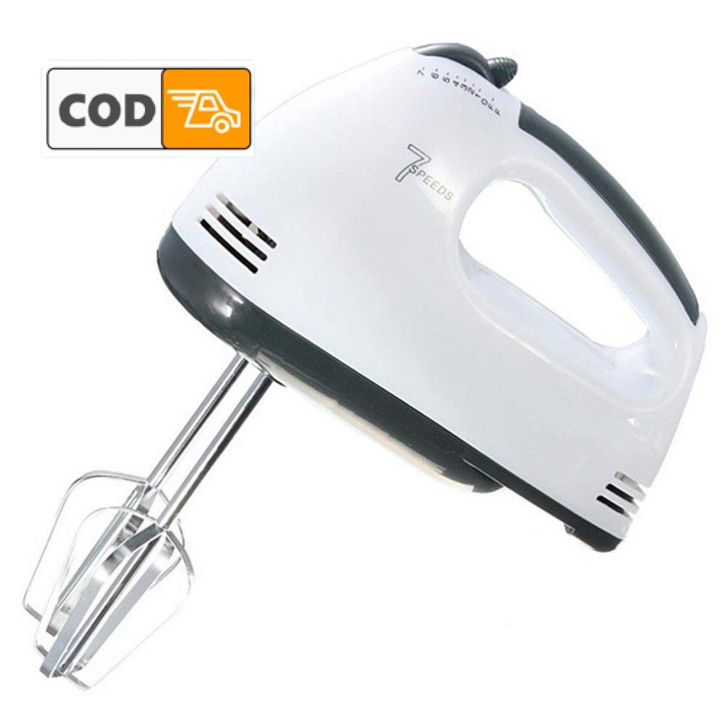 Jual Hand Mixer Tangan Adonan Kue Roti 7 Speed 100W Pengaduk Pengocok ...