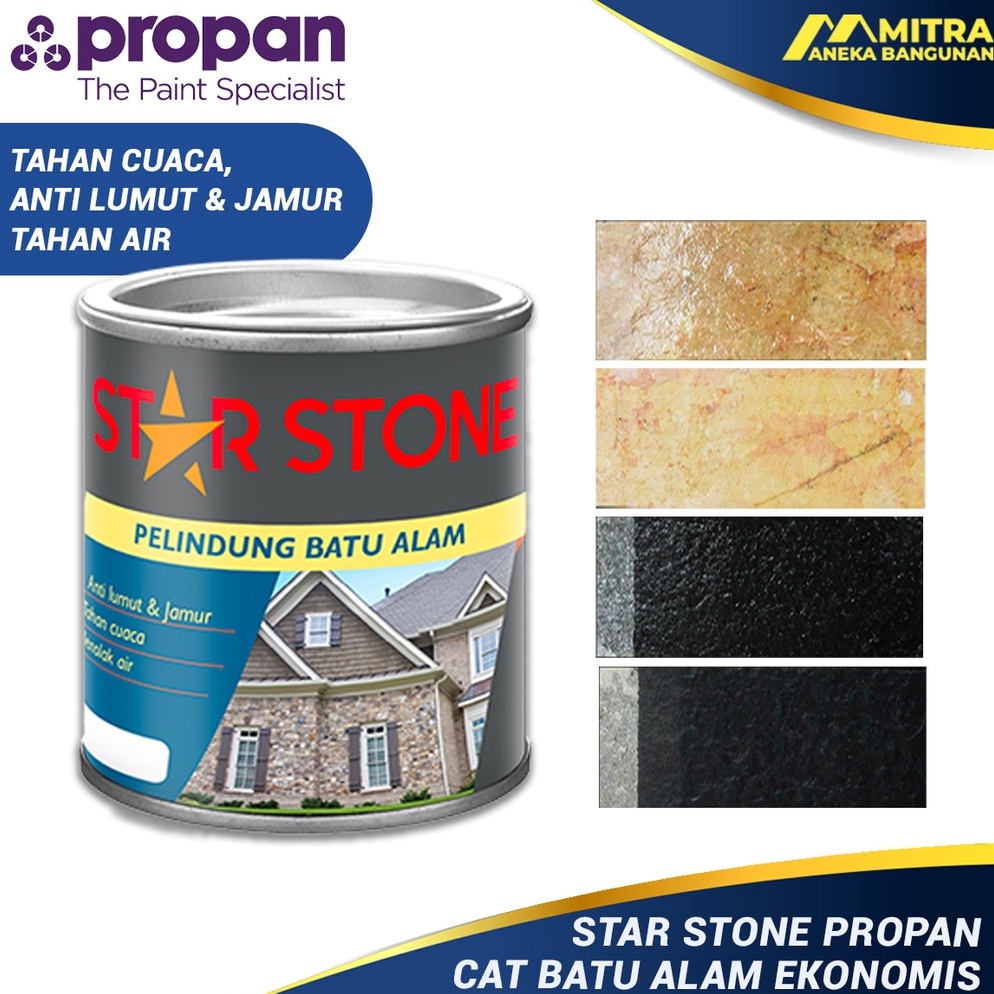 Jual Paling Dicari.. CAT PELINDUNG BATU ALAM STAR STONE / STAR STONE