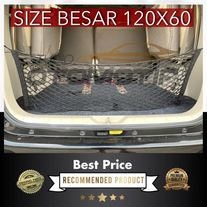Jual Jaring Bagasi Belakang Mobil Yaris Innova Fortuner Rush / Cargonet ...