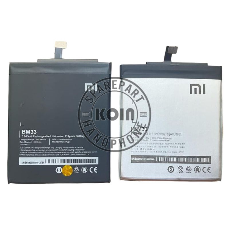 BATERAI/BATRE/BATTERY XIAOMI Mi4i/ Mi 4i/BM33/BM 33 ORIGINAL