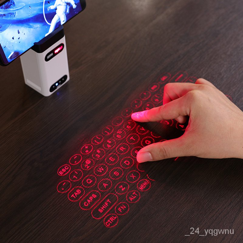 Jual &Portable bluetooth virtual laser keyboard wireless projection ...
