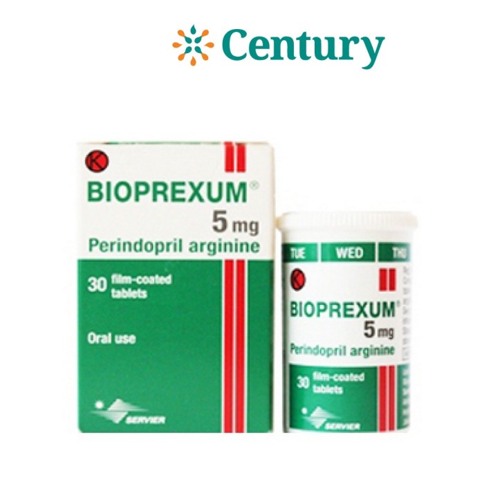 Jual BIOPREXUM 5 MG 1 BOTOL ISI 30 TABLET/ PERINDOPRIL / HIPERTENSI ...