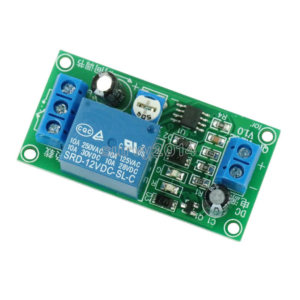 Jual 12V Relays Timer Delay Relay NE555 Shield Timing Relay Timer ...