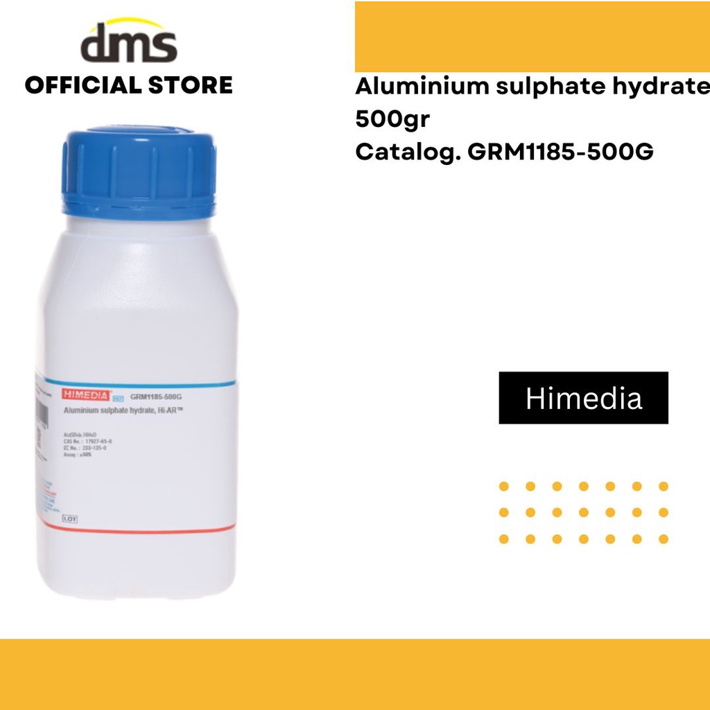Jual Aluminium sulphate hydrate 500gr Shopee Indonesia