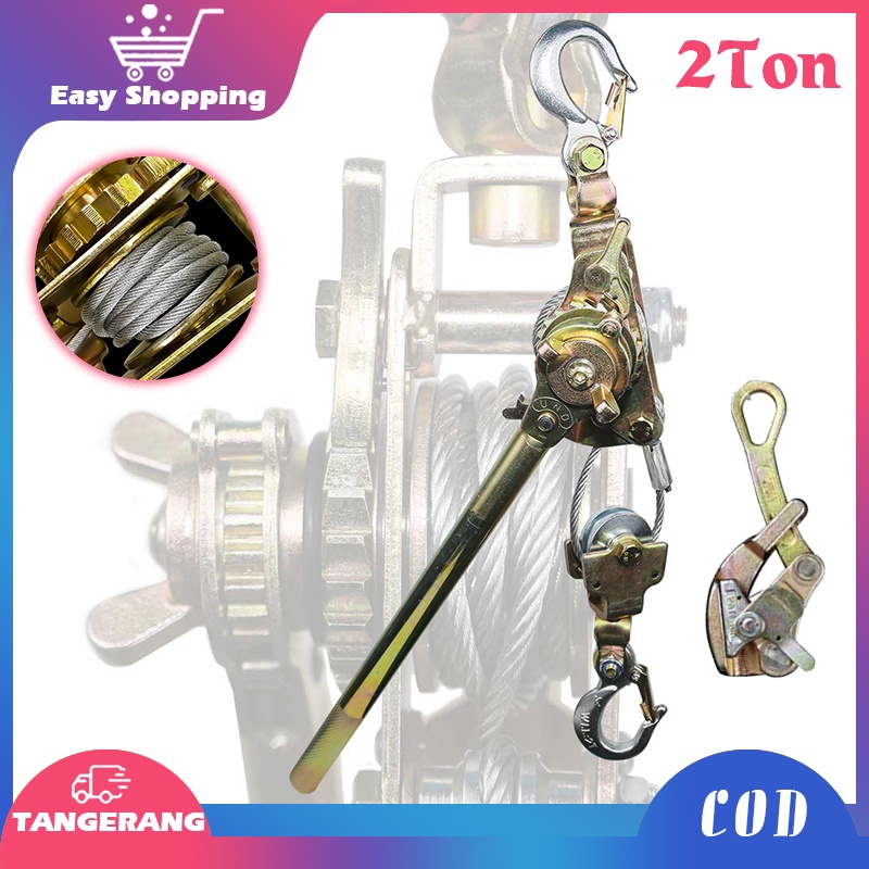 Jual Ratchet Puller 2 Ton Trek Tang Hand Puller Rachet Tracker Hand