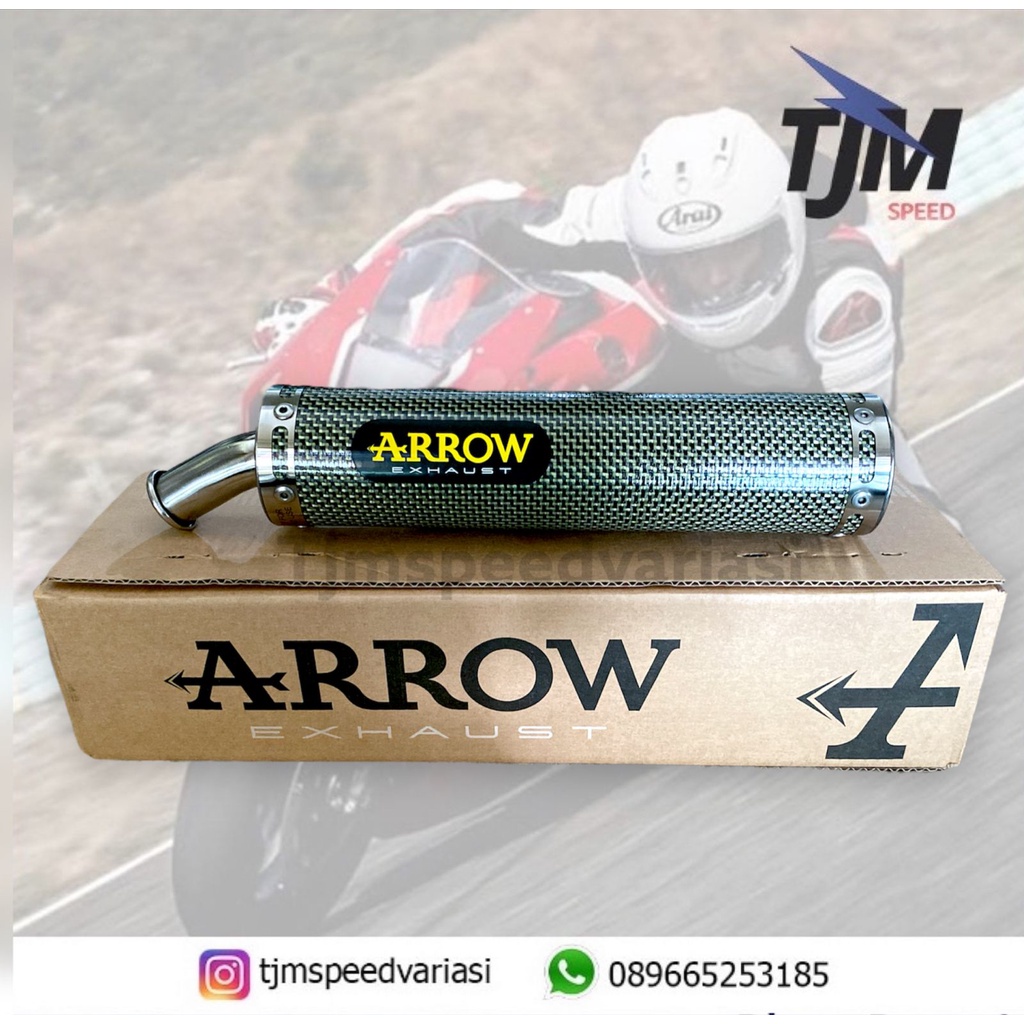 Jual Knalpot Silencer Arrow Tak Tak Arrow Exhaust Ninja R Ss Rr Nsr Shopee Indonesia