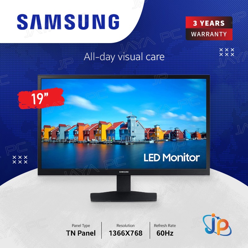 Jual Monitor Samsung LED S19A330 / LS19A330 19" Inch Shopee Indonesia